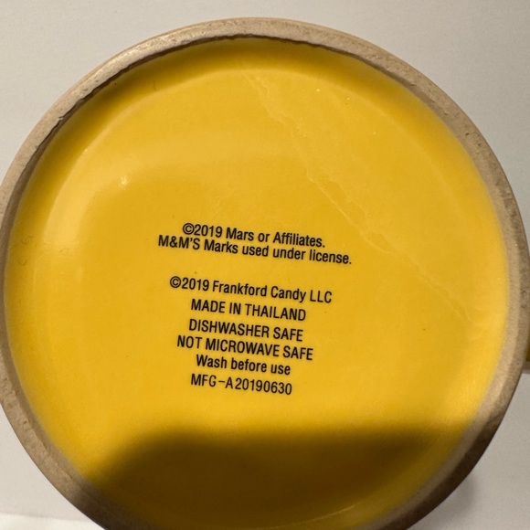 Yellow M & M’s Mug - Picture 3 of 9